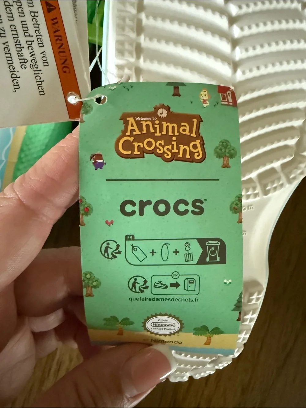 Animal Crossing Crocs